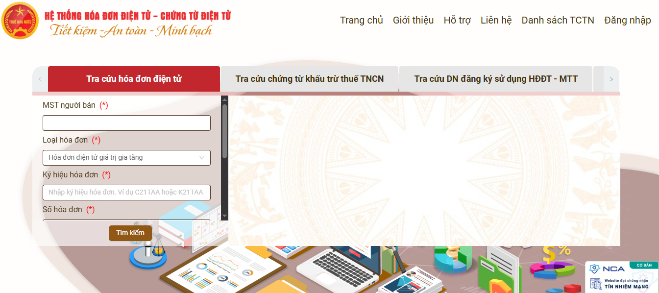 Hệ thống hóa đơn điện tử - Chứng từ điện tử của Tổng cục thuế 