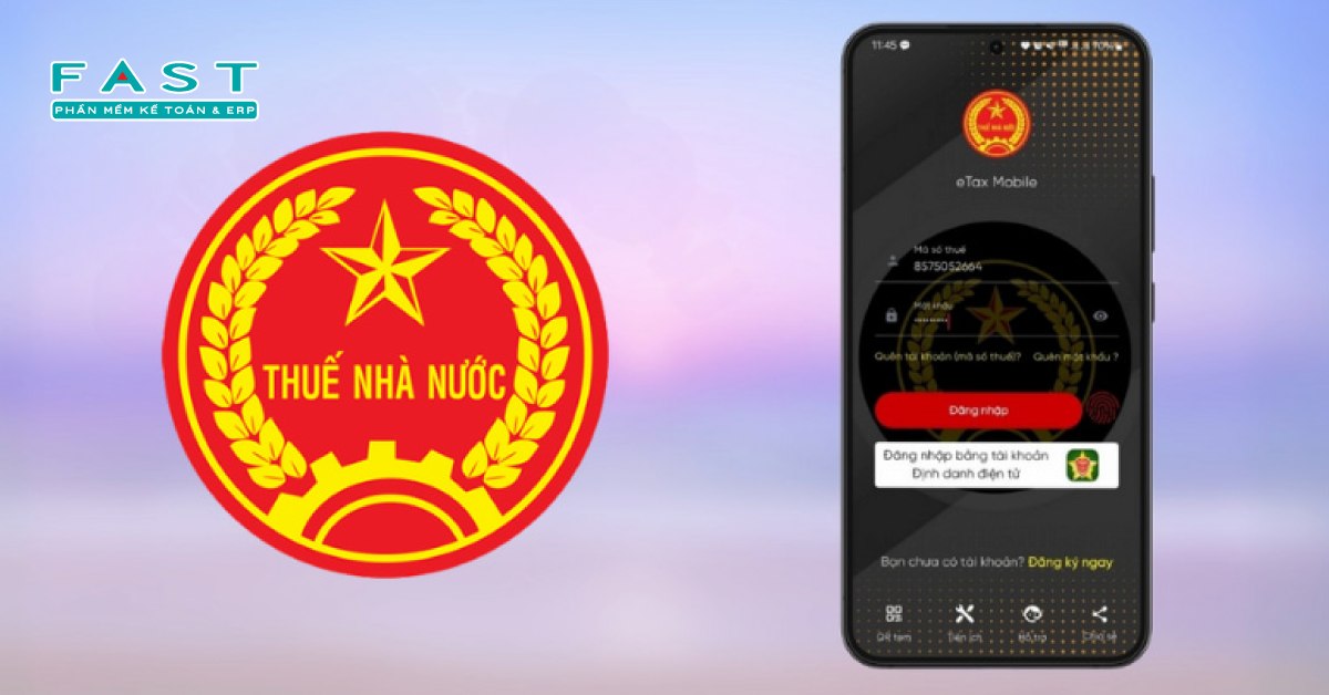 Người nộp thuế thông báo doanh thu thực tế thông qua ứng dụng eTax Mobile